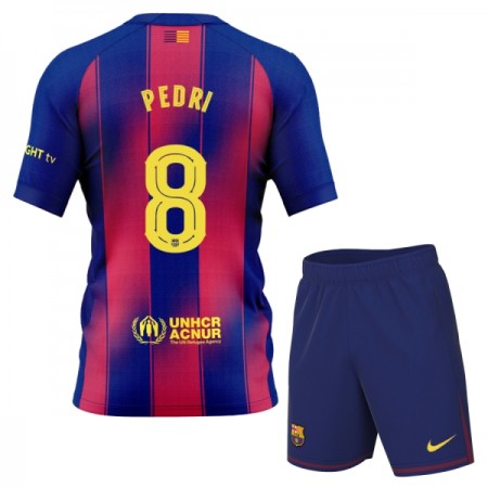 Camiseta de fútbol FC Barcelona Pedri 8 Niño 1ª equipación 2025-26 Camiseta de fútbol FC Barcelona Pedri 8 Niño 1ª equipación 2025-26